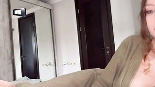 A woman caught in the act, a daring move revealed