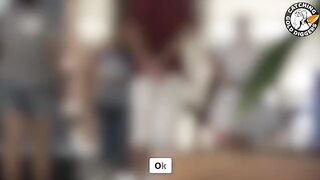 The girl is going crazy with her amazing moves!