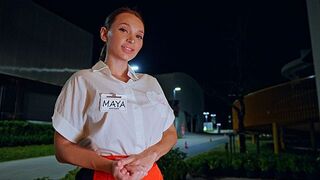 We've got a hungry waitress, ready for some action