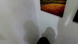 A girl is tied up and fucked in an intense anal scene