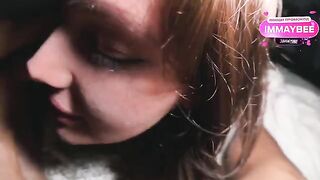 An experienced woman gave a blowjob to her friend, and his knees went weak