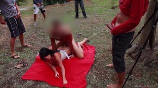 Bunch of wet pussies gets fucked on the beach in this hot compilation