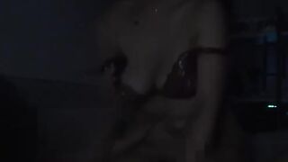 A gentle girl became a bad one and started to fuck hard