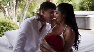Yasmina Khan gets her tight ass pounded hard on Valentine's Day