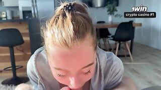 A cute 18-year-old girl has sex with her stepbrother in a steamy scene