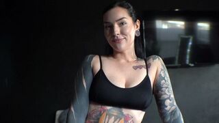 A girl with a brace is cheating on her boyfriend