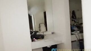 Two Asian girls shared the same big cock in a passionate threesome