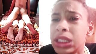 The ring tightens, and the cock bursts through a babe