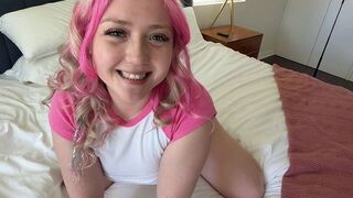 Eva Nyx helps her stepdad with some wet panties in a steamy scene