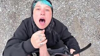 I’m so hungry I can barely hold back, damn it