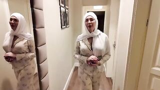 A hot young chick has an intense threesome sex session at her house