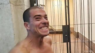 Two guys shared a hot brunette hooker’s attention