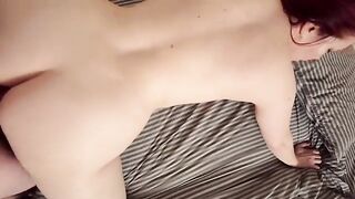 The stepson fucks his drunken stepmom, who couldn’t resist and got horny