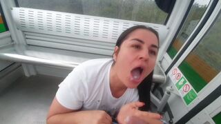Cable car pleasure in Medellin, Colombia with Kathalina7777, an exhibitionist dream!