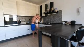 The guy got a squirt and a blowjob as a reward for his new clitoridal sucking skills!