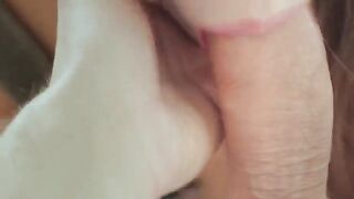 A busty woman has sex with her husband early in the morning in 4K