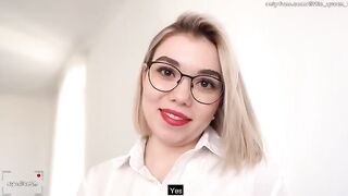 A student is having sex with her math teacher directly on the table