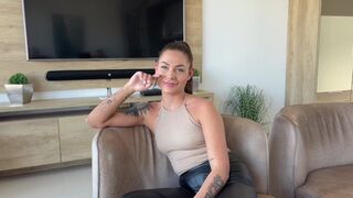 Casting for an 18-year-old model turns into a threesome