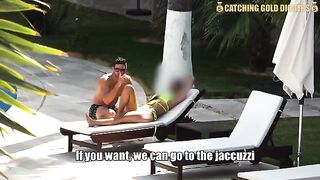 A rich guy gets screwed by a hot Venezuelan gold digger