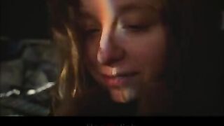 A passionate girl gets fucked in her wet and sloppy pussy
