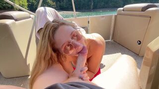 A couple enjoys a passionate and intense experience on a cruise during spring break