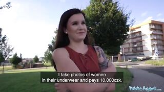 Photography studio visit ends with sex and cash for cute Little Eliss