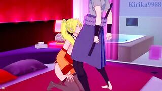 Naruko Uzumaki and Sasuke Uchiha fuck at love hotel