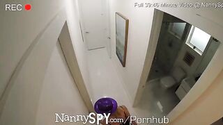 A nanny called NannySpy got fucked on New Year’s Eve to keep her job