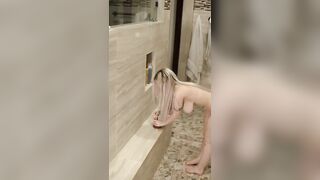 I came in the shower after using my sex machine on Onlyfans