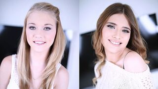 Hannah Hays and Ariel McGwire in hot POV blowjob scene
