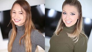 Taylor Sands and Akarra Summers flaunt their bodies and cock sucking skills in steamy action